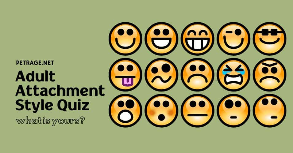 adult attachment style personality quiz petrage