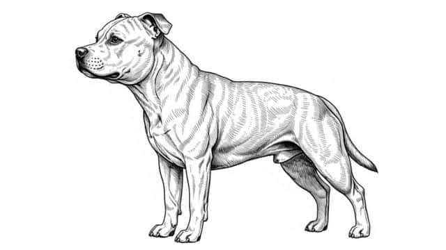 staffy drawing topper image