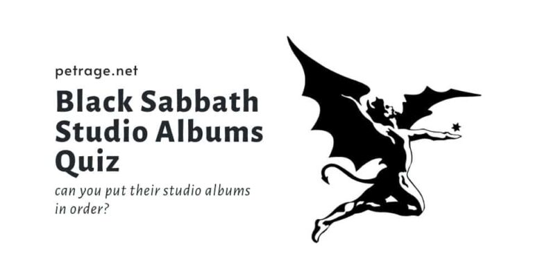 black sabbath studio albums quiz can you put their albums in order petrage