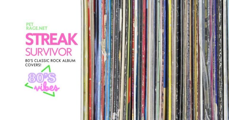 streak survivor 80s rock album covers edition petrage