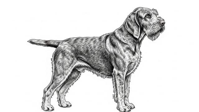 spinone italiano drawing topper image