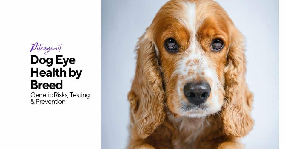 dog eye health by breed genetic risks, testing & prevention petrage